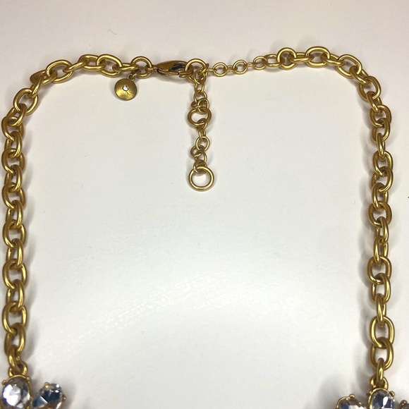 J. Crew statement rhinestone necklace - Picture 3 of 5